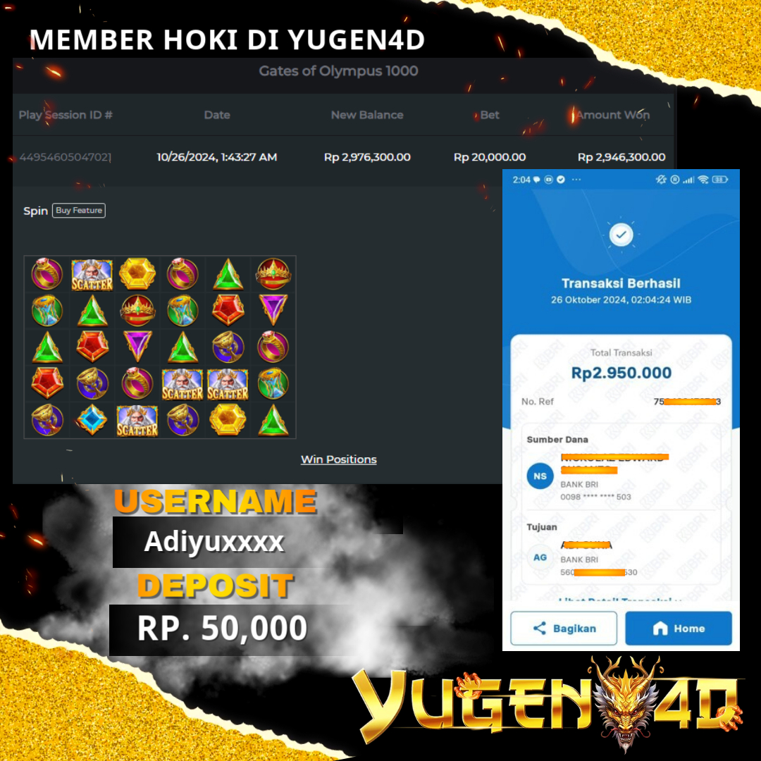 bukti jackpot yugen4d