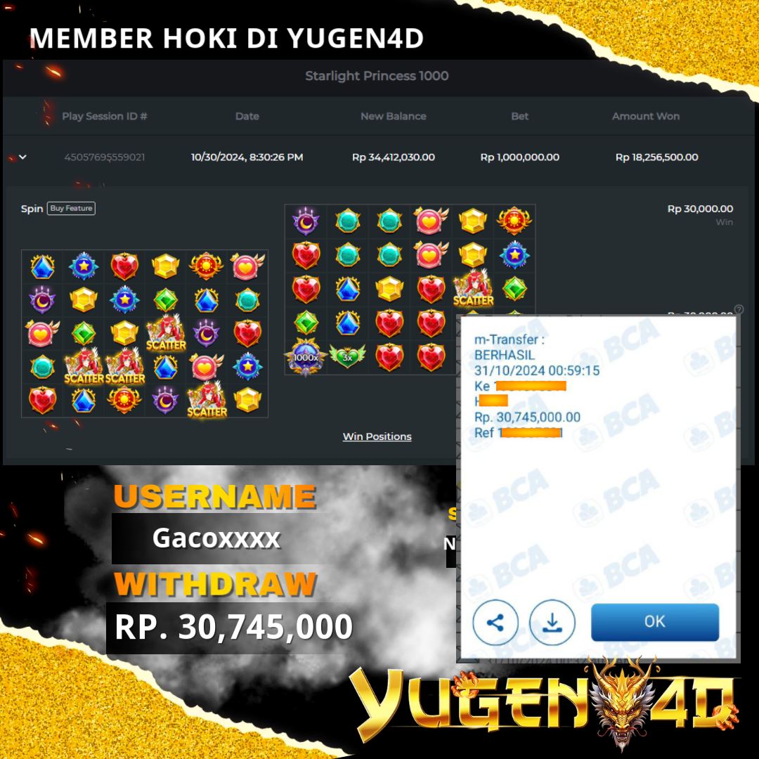 bukti jackpot yugen4d