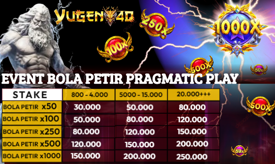 event petir pragmatic play yugen4d