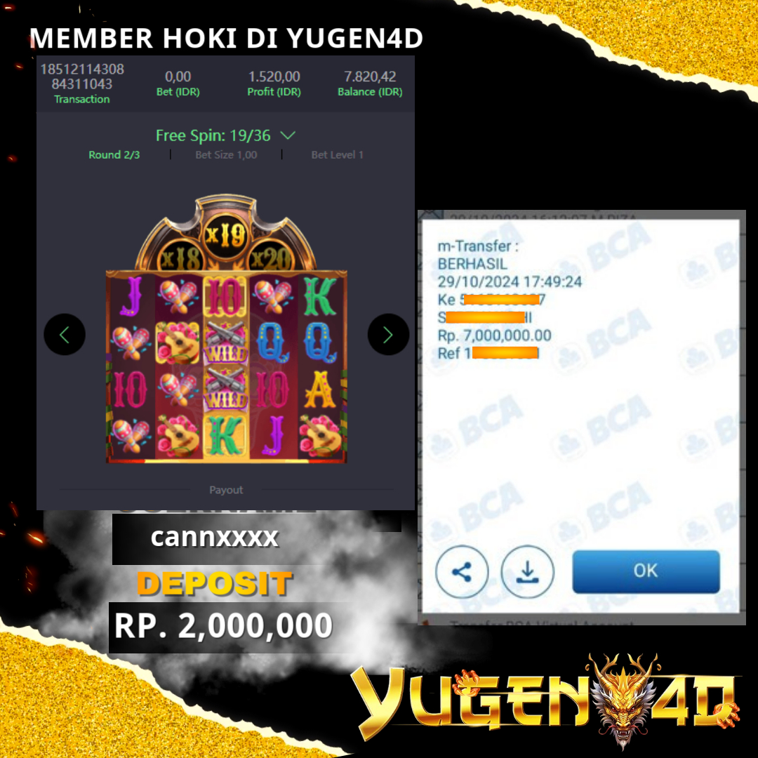 bukti jackpot yugen4d