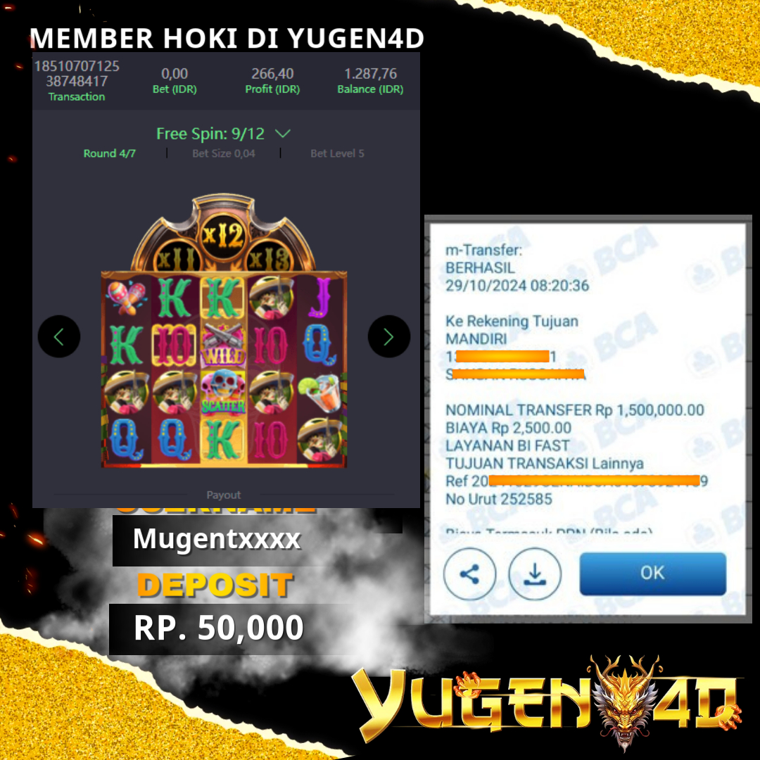 bukti jackpot yugen4d