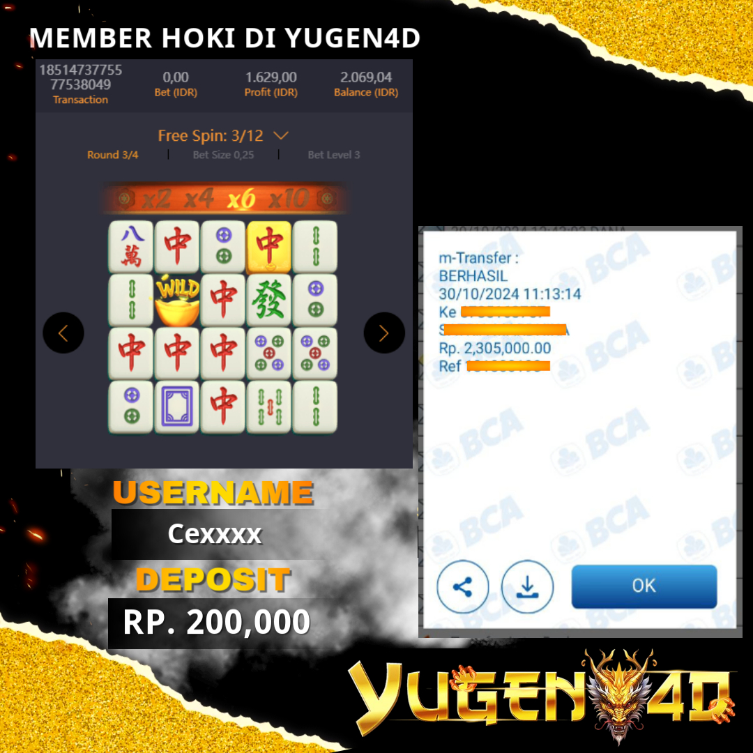 bukti jackpot yugen4d