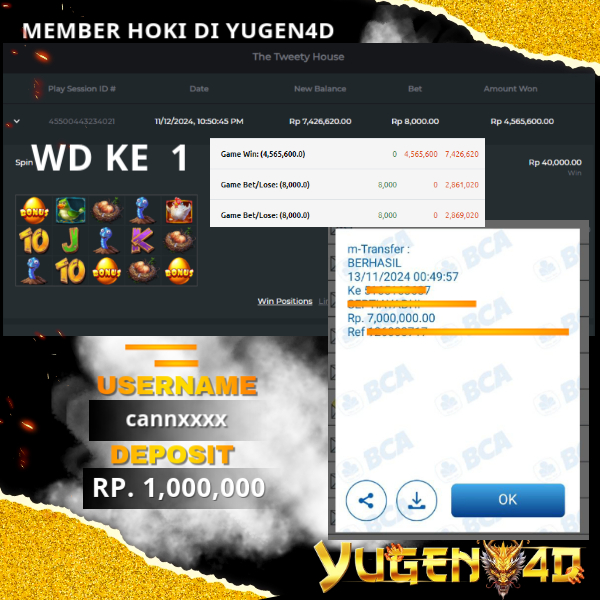 bukti jackpot yugen4d