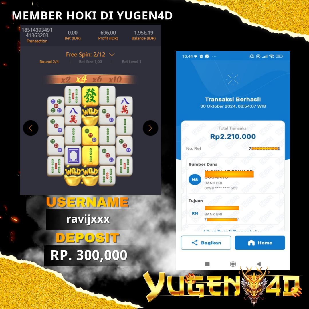 bukti jackpot yugen4d