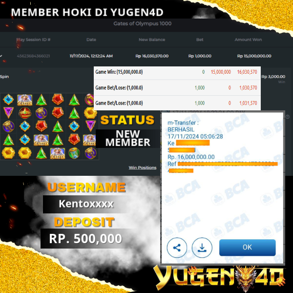 bukti jackpot yugen4d