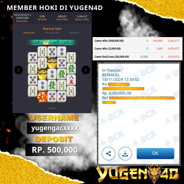 bukti jackpot yugen4d