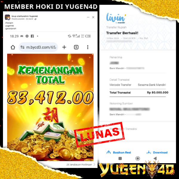 bukti jackpot yugen4d