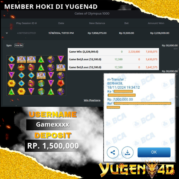 bukti jackpot yugen4d