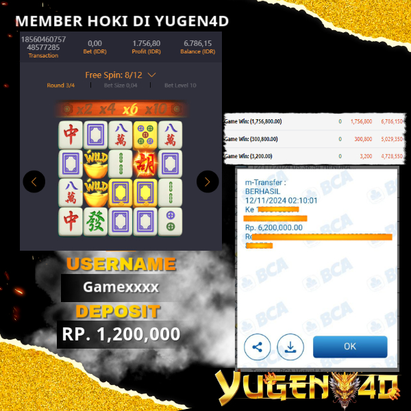 bukti jackpot yugen4d