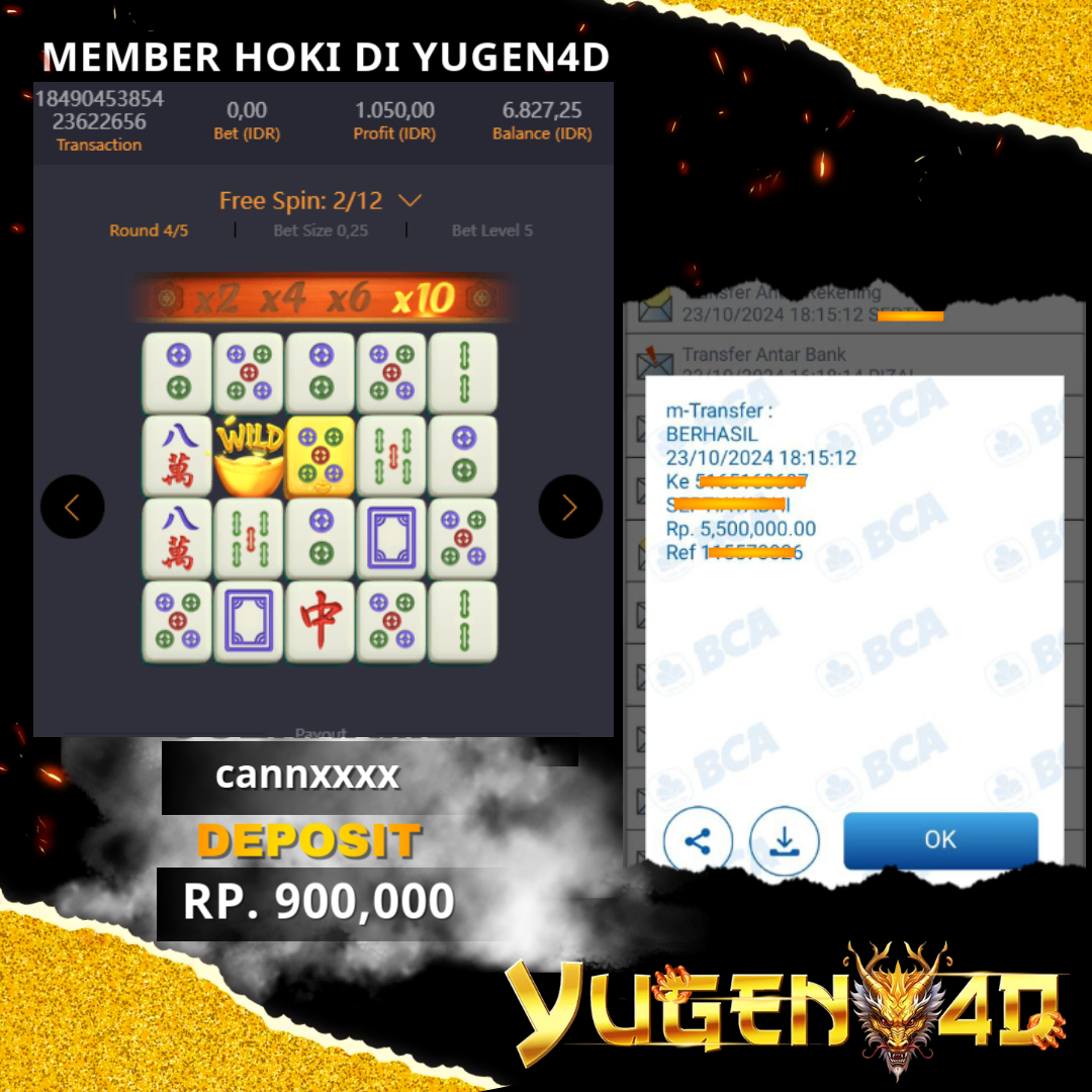 bukti jackpot yugen4d