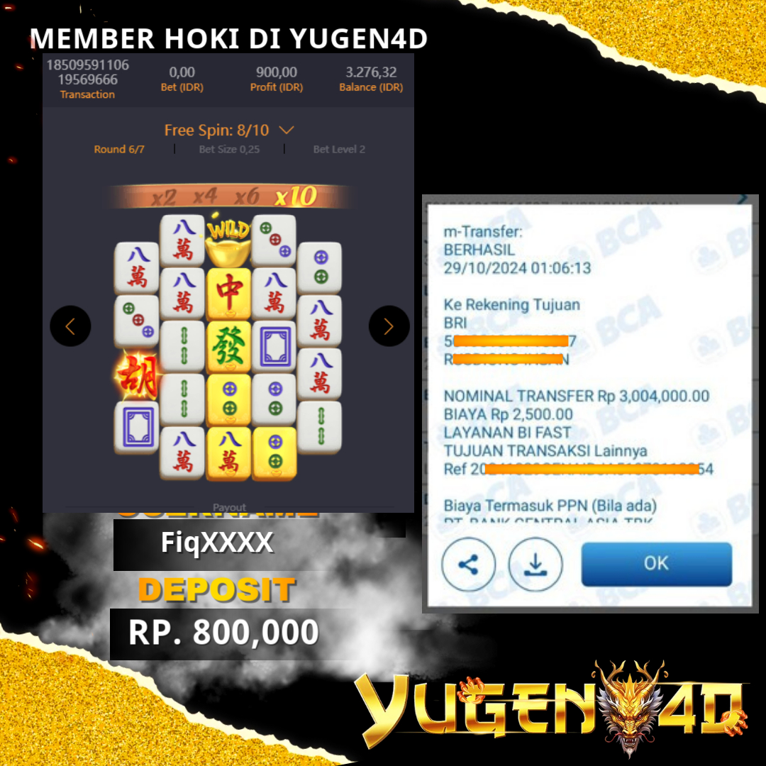 bukti jackpot yugen4d