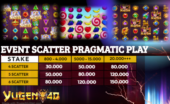 event scatter pragmatic play yugen4d